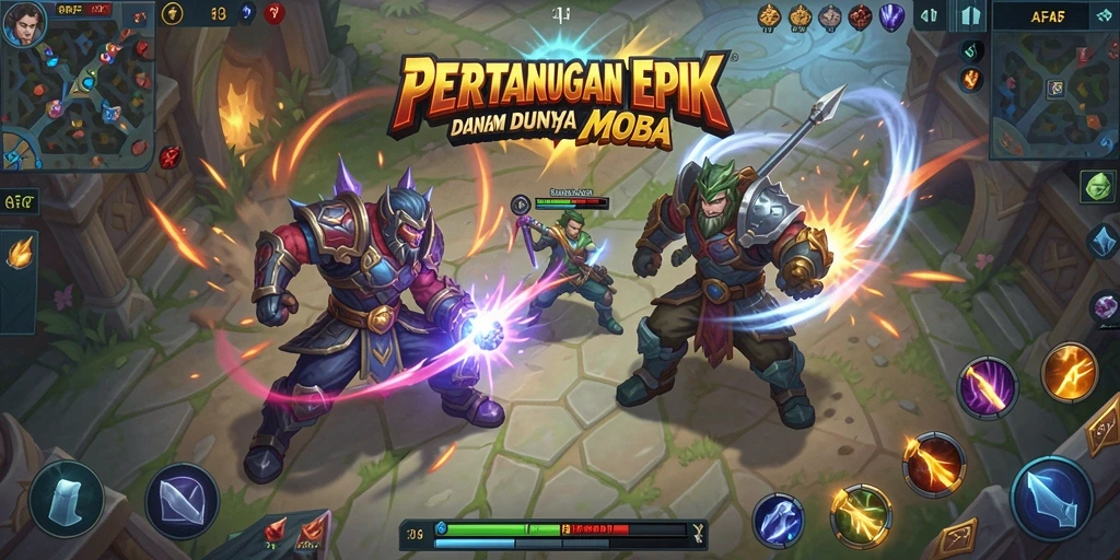 Tampilan aksi intens dalam gameplay AFAF yang seru.