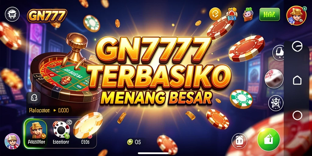 Screenshot menunjukkan gameplay menegangkan dari GN777 di dunia Kasino.
