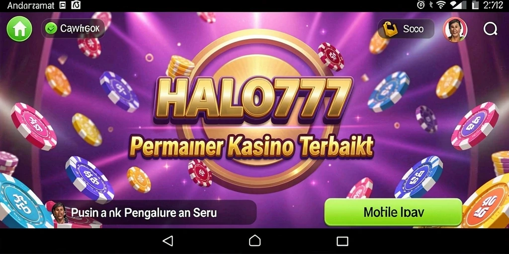 Tampilan menarik dari gameplay Kasino di HALO777.