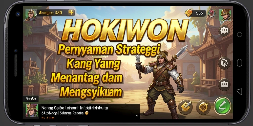 Tampilan gameplay HOKIWON yang memikat dan penuh strategi.