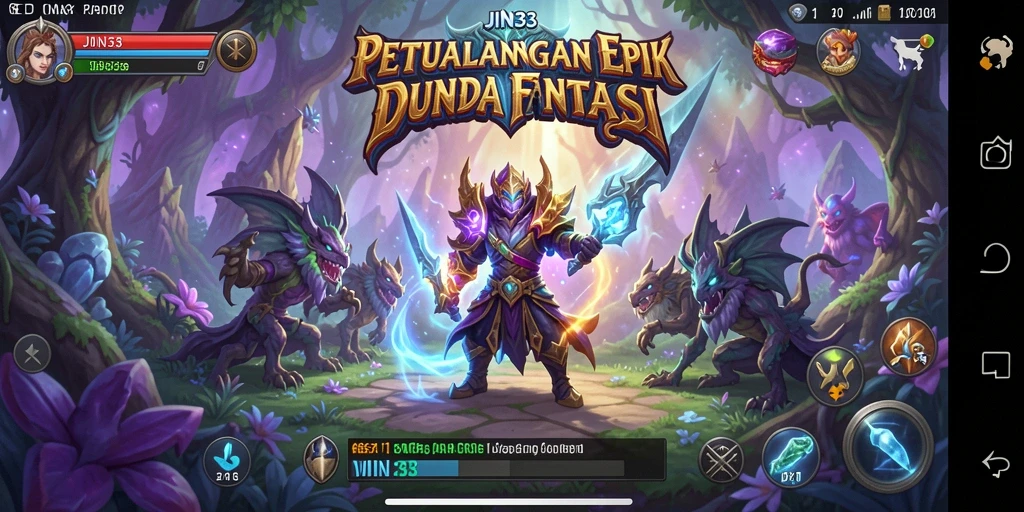 Gameplay JIN33 yang menampilkan petualangan seru dan grafis menakjubkan.