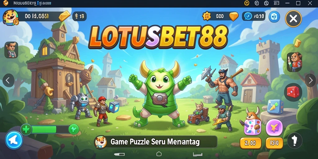 Tampilan gameplay LOTUSBET88 yang menantang dan menarik.