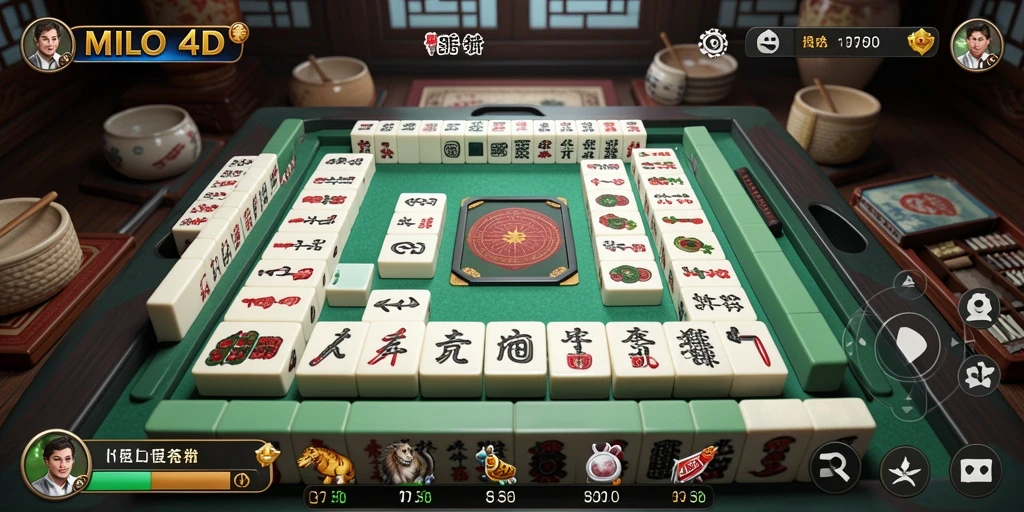 Tampilan menarik permainan Mahjong di MILO4D.
