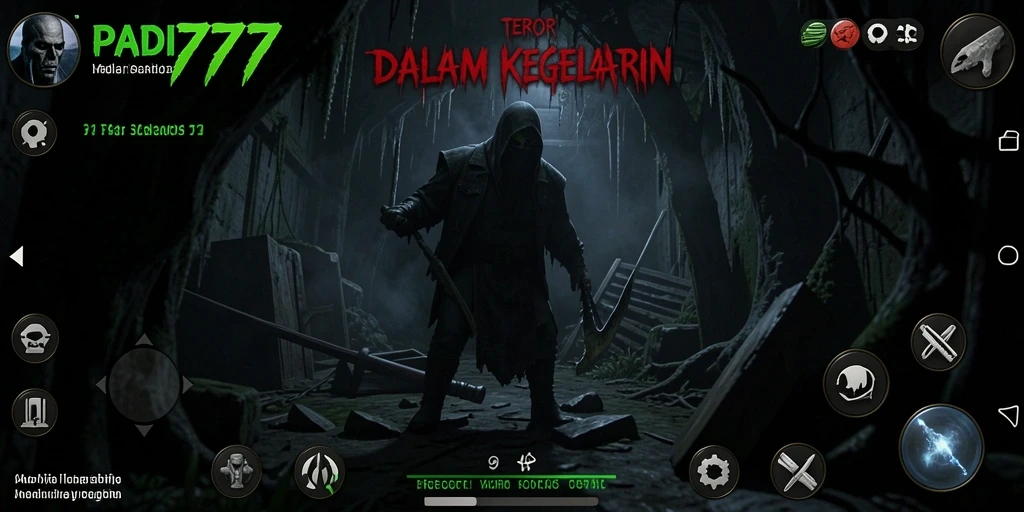 Screenshot utama PADI777 menampilkan suasana gameplay Horror yang mendebarkan.