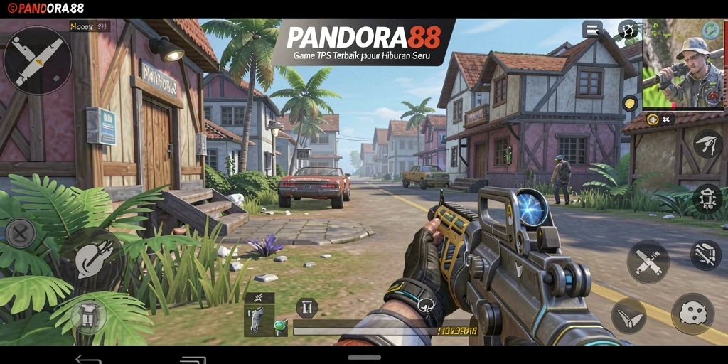 Gameplay seru PANDORA88 dengan aksi TPS yang mendebarkan.