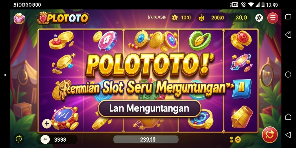 Gameplay menarik di POLOTOTO dengan berbagai pilihan slot.