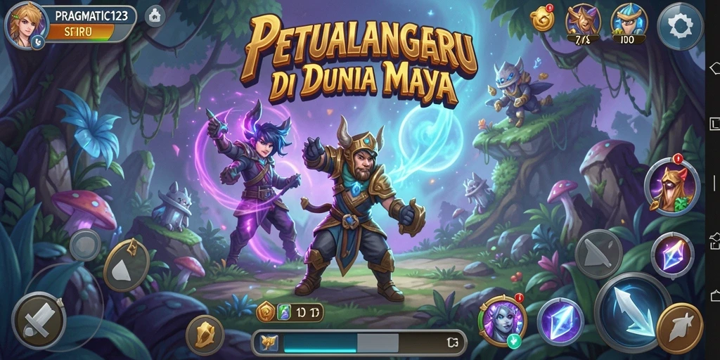 Tampilan gameplay PRAGMATIC123 saat menjelajahi dunia petualangan.
