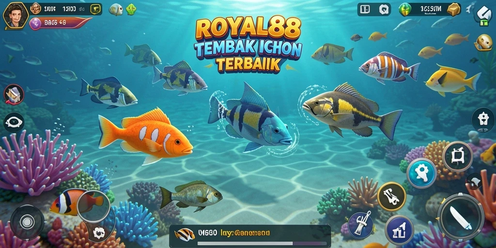 Gameplay seru Tembak Ikan di ROYAL88.