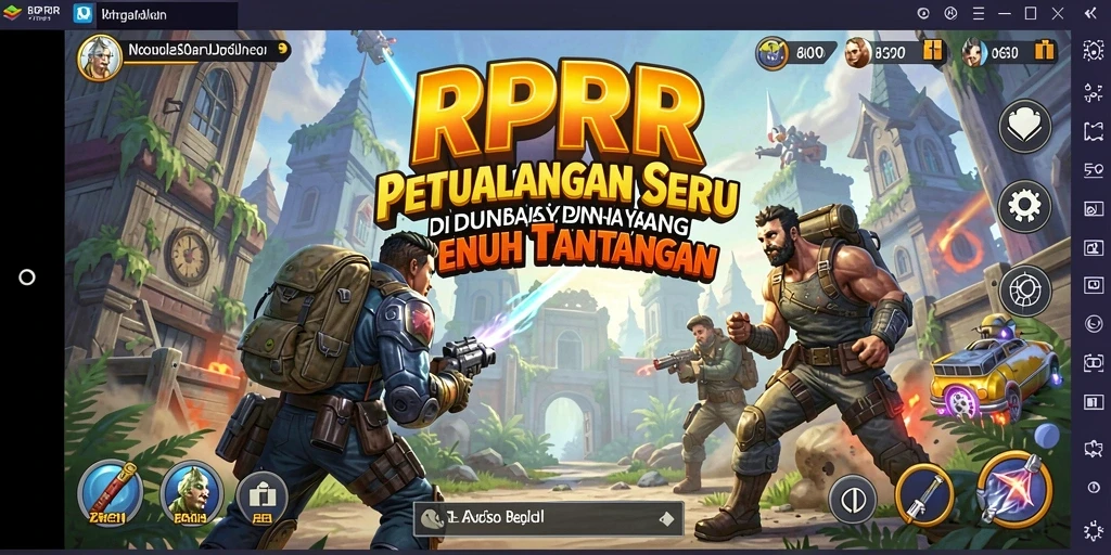 Tampilan menakjubkan dari gameplay RPRR yang penuh petualangan.